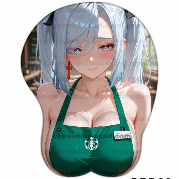 Shenhe Genshin Impact Tapis de Souris Boobs