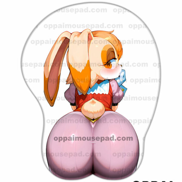 Vanilla the Rabbit Sonic Tapis de Souris Fesse