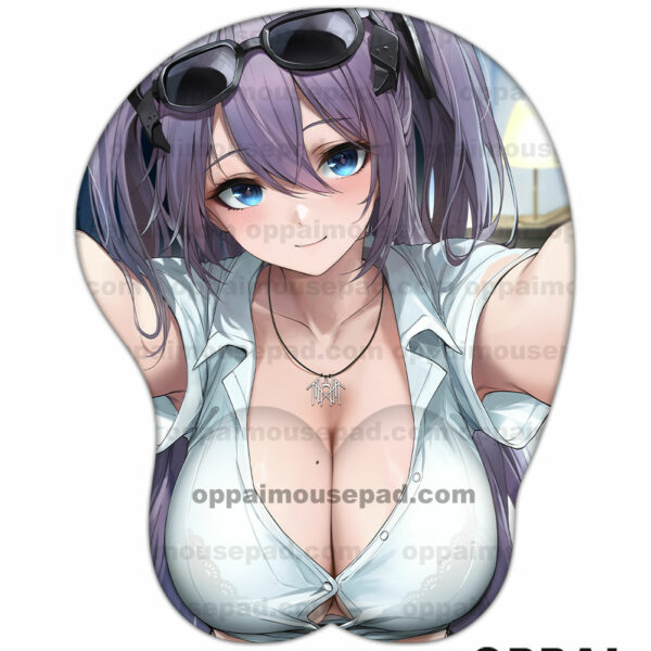 Intrepid  Tapis de Souris Seins Azur Lane