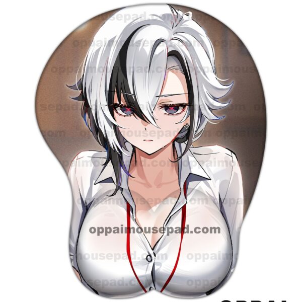 Arlecchino Genshin Impact Tapis de Souris Sein